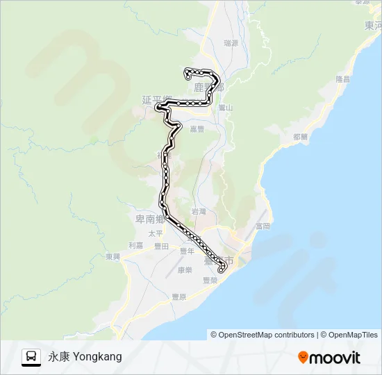 8168 Bus Line Map