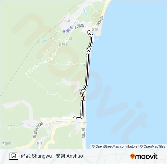 8157 Bus Line Map
