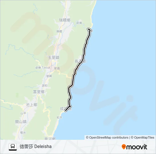 8105 Bus Line Map