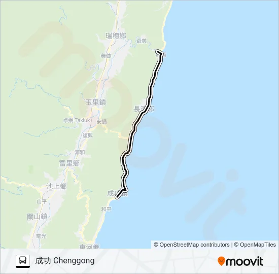 8105 Bus Line Map