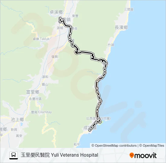 8181 Bus Line Map