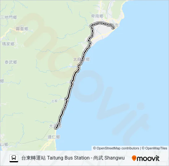 8137 Bus Line Map