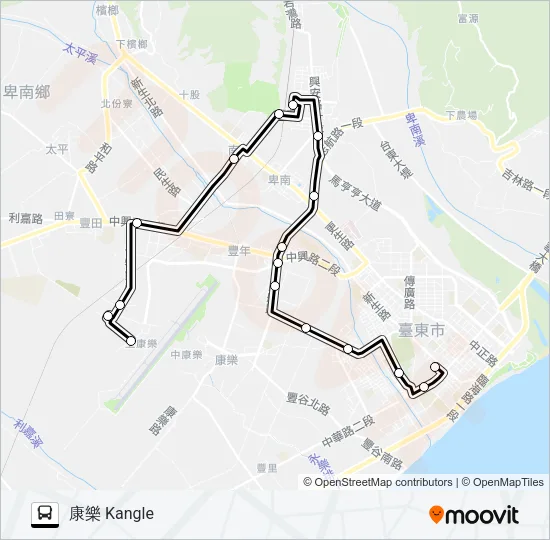 8115 Bus Line Map