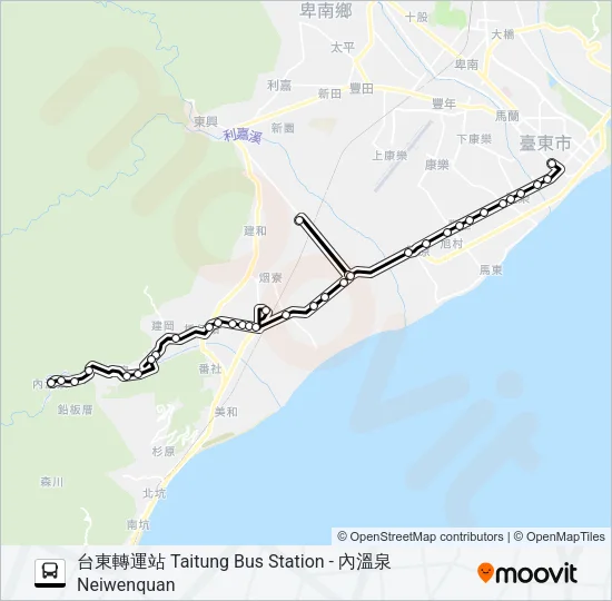 8129 Bus Line Map