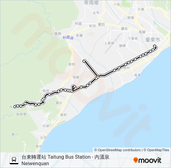 8129 Bus Line Map