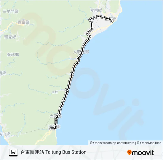 8132 Bus Line Map