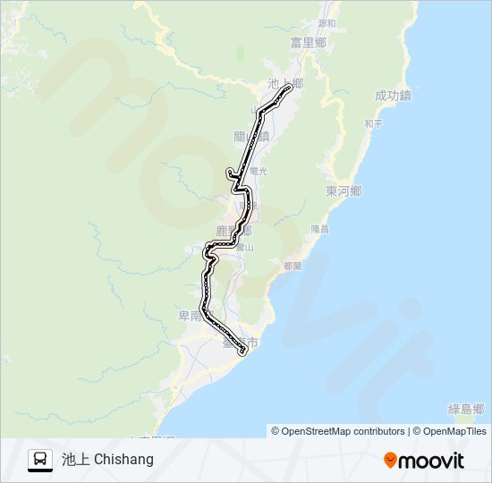 8165A bus Line Map