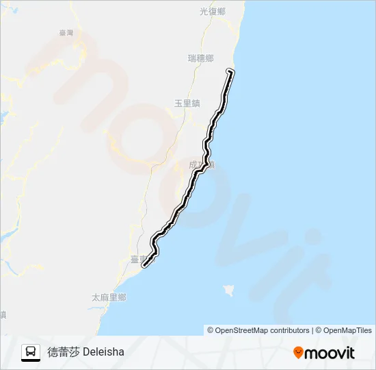 8102 Bus Line Map