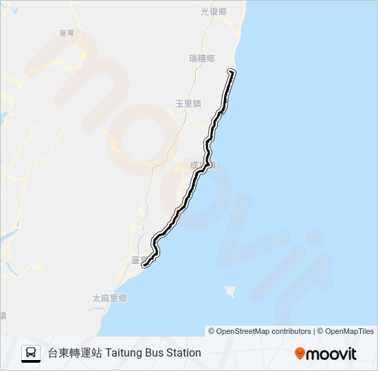 8102 bus Line Map