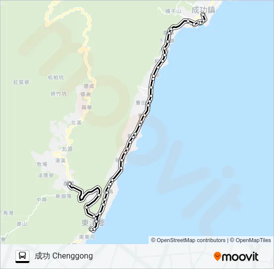 8107 Bus Line Map