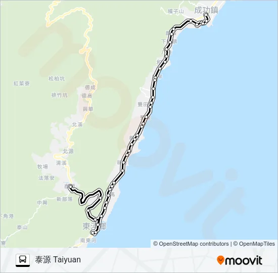 8107 Bus Line Map