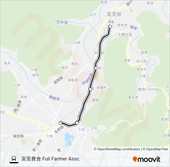 8173 Bus Line Map