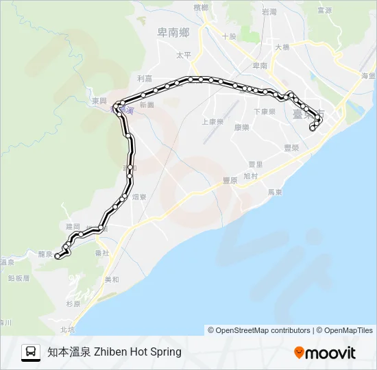 8131 Bus Line Map