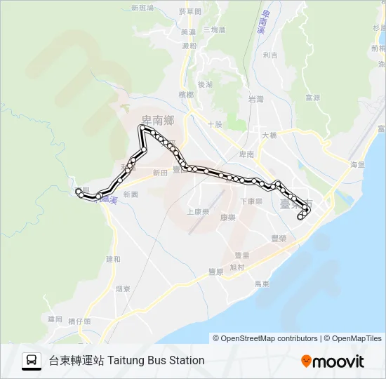 8113 Bus Line Map
