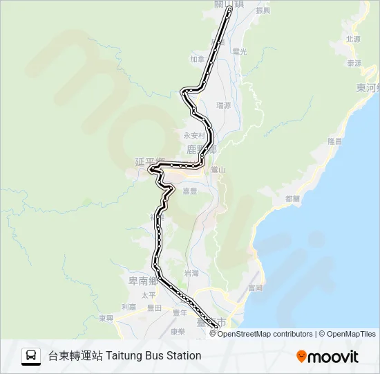 8167 Bus Line Map