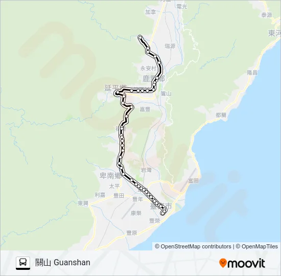 8167 Bus Line Map