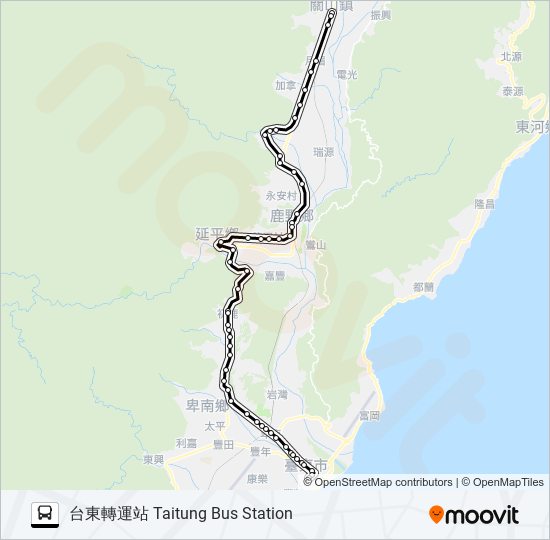 8167 bus Line Map