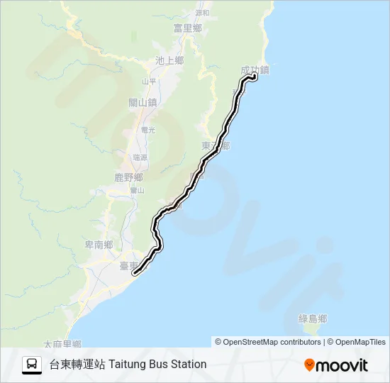 8120 Bus Line Map