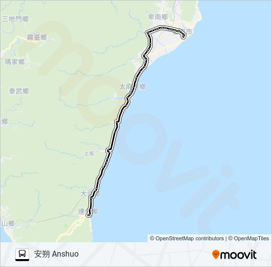 8135 bus Line Map