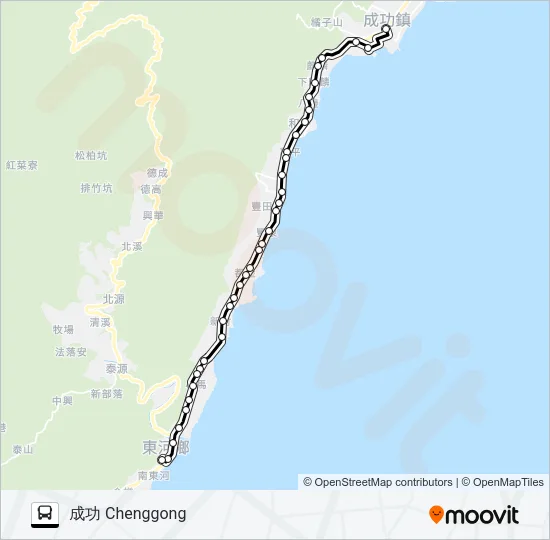 8125 Bus Line Map