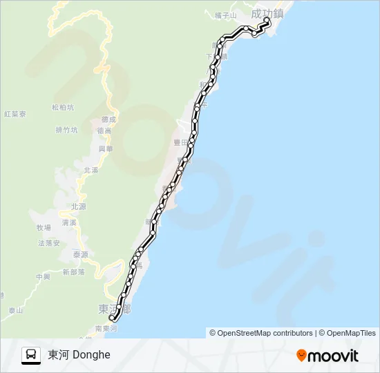 8125 Bus Line Map