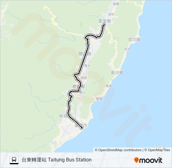 8161 bus Line Map