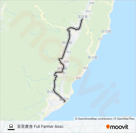 8161 Bus Line Map