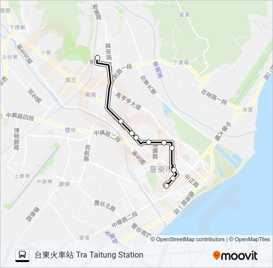 8172 bus Line Map