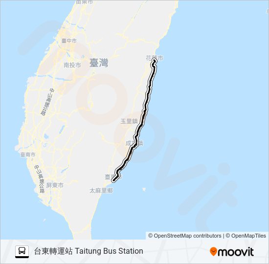 8119 bus Line Map