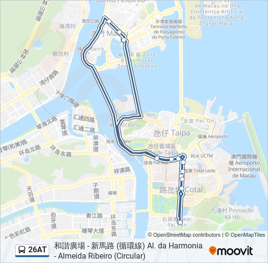 26AT bus Line Map