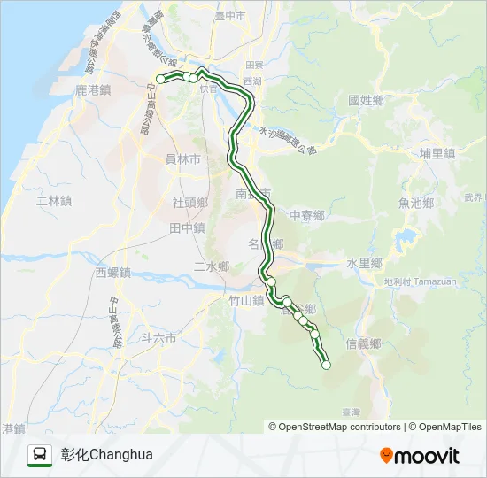 9 Bus Line Map
