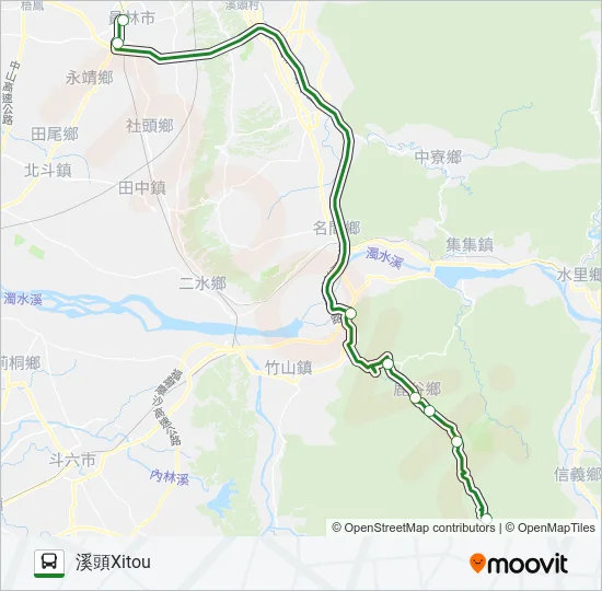 10 Bus Line Map