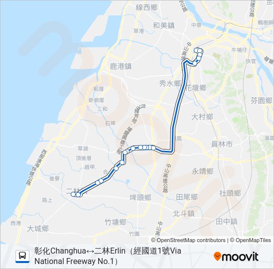 巴士19的線路圖