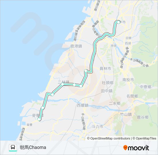 巴士9019的線路圖