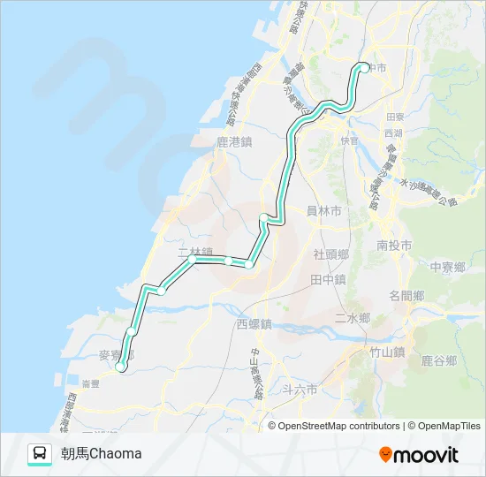 9019 Bus Line Map