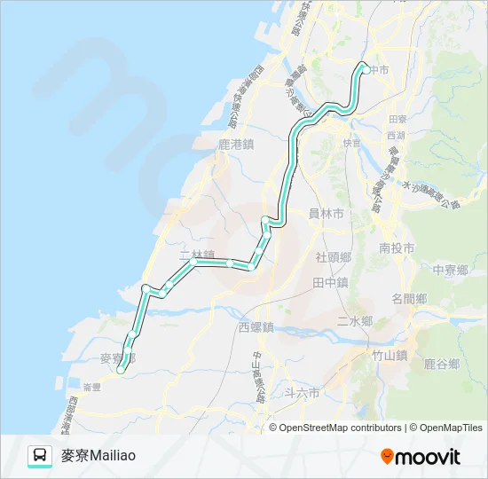 9019 Bus Line Map