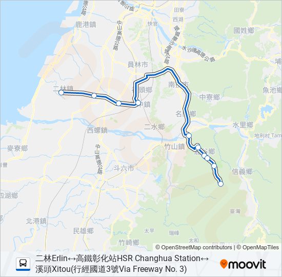 15 bus Line Map