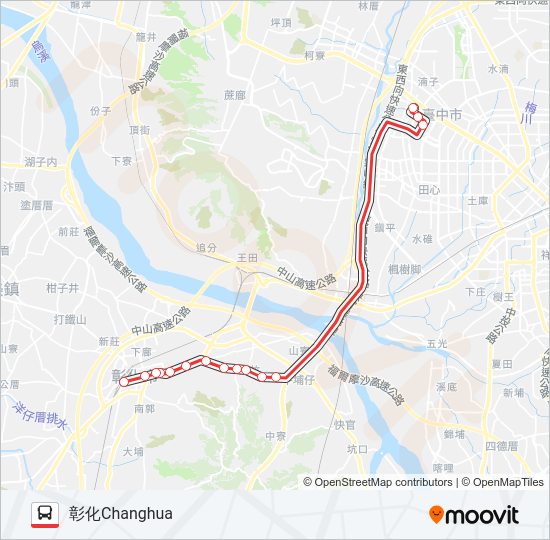 巴士16的線路圖