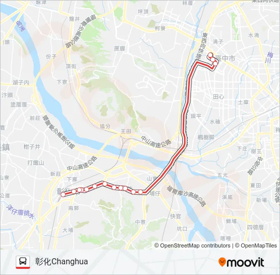巴士16的線路圖