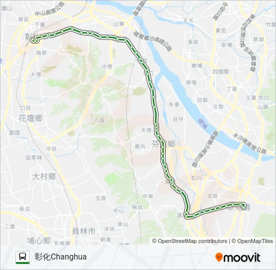 17 Bus Line Map