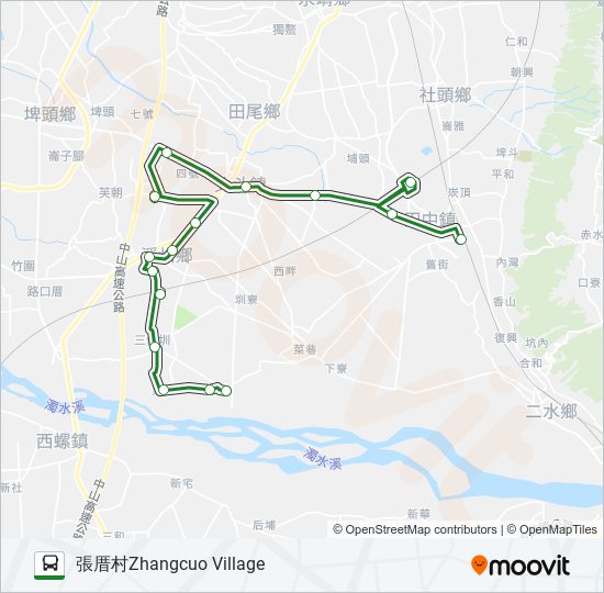 8a Route: Schedules, Stops & Maps - 溪州公園Xizhuo Park (Updated)