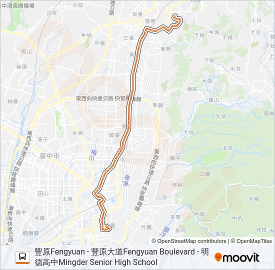 巴士901副的線路圖