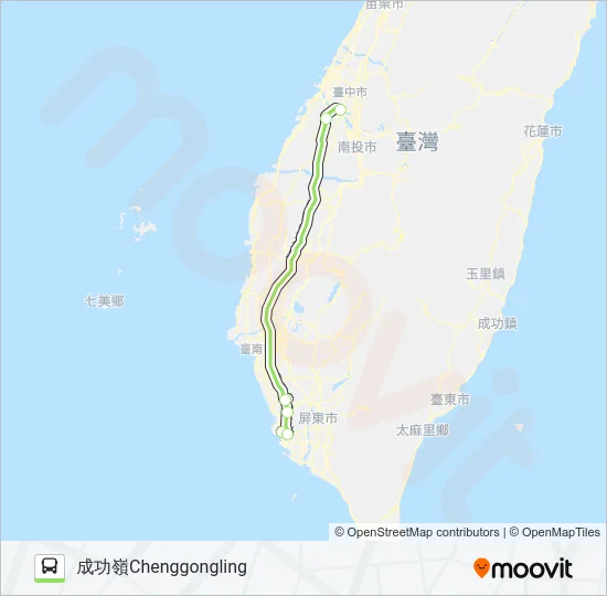 1621B Bus Line Map