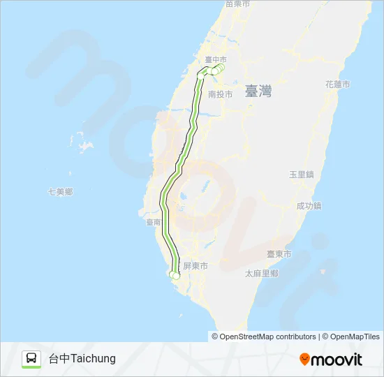 1621C Bus Line Map