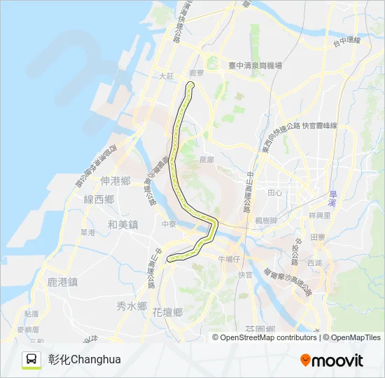 180 Bus Line Map
