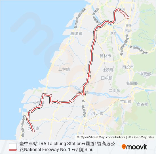 9016 bus Line Map