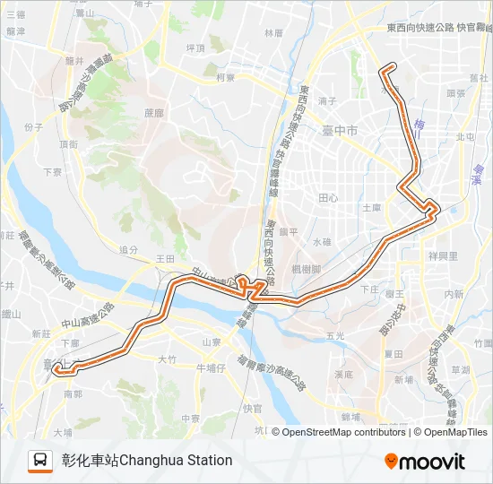 101 Bus Line Map