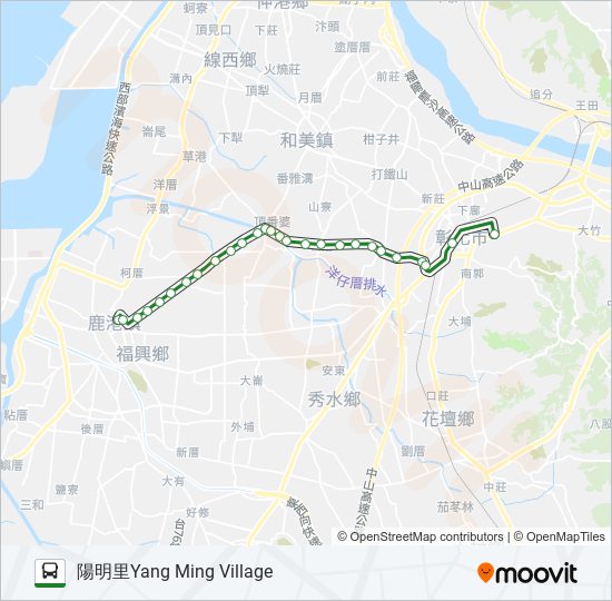 6901 bus Line Map