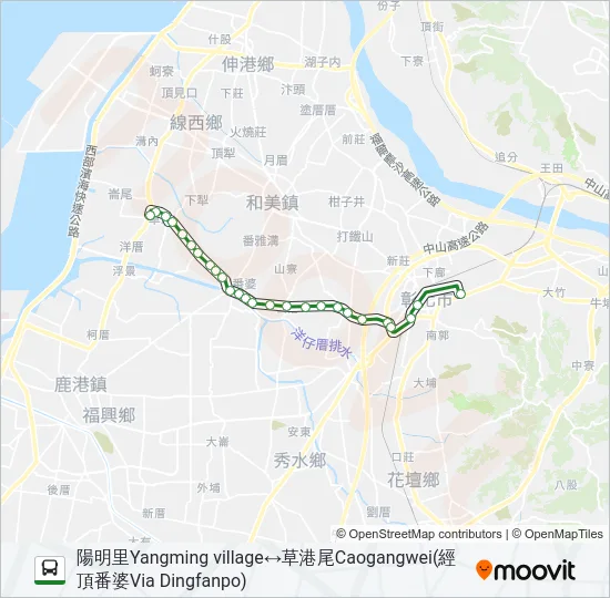 6903 Bus Line Map