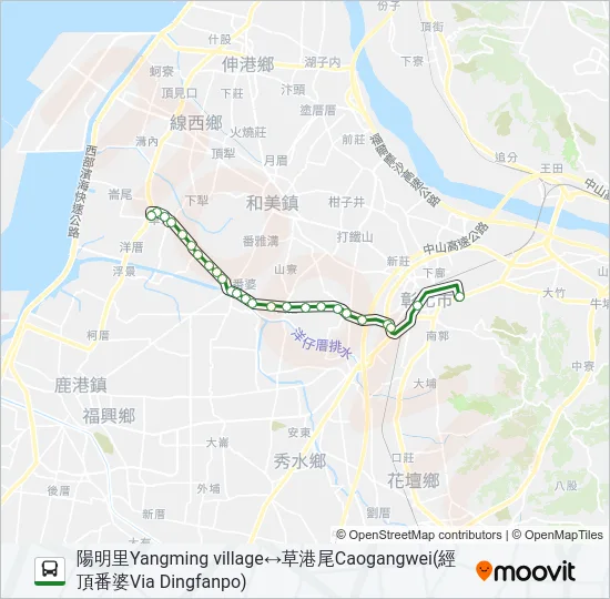 6903 Bus Line Map